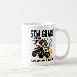 5th Grade Adventure Begin Back To School Boys T-re Coffee Mug