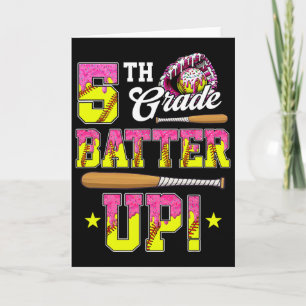 5th Grade Butter Up Softll Ice Cream Drip Ck To Sc Card