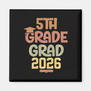 5th Grade Cl 2026 Graduate Elementary School Gradu Magnet