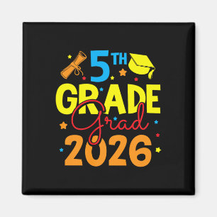 5th Grade Cl 2026 Graduation Students Family Pride Magnet