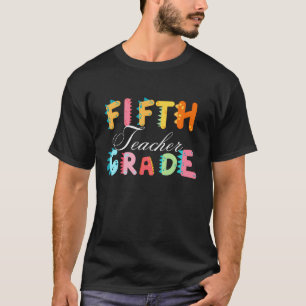 5th Grade Dino Squad teacher crew School T-Shirt