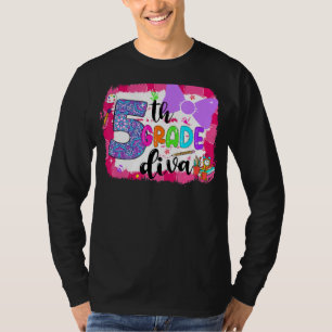 5th Grade Diva First Day Of School Girl Clothes T-Shirt