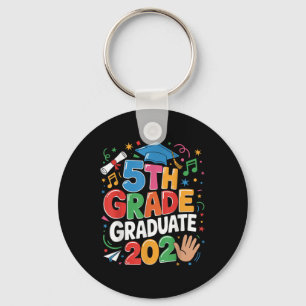 5th Grade Graduate 2025 Celebration Fifth Grade Gr Key Ring