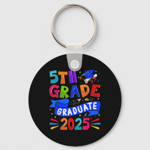 5th Grade Graduate 2025 Graduation Cl Of 2025 Kids Key Ring