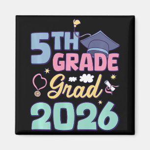 5th Grade Graduation 2026 Proud Grad Elementary Sc Magnet
