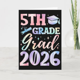 5th Grade Graduation Cl 2026 Elementary School Gra Card