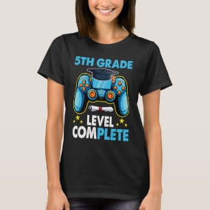 5th Grade Graduation Level Complete Gamer 2023 T-Shirt