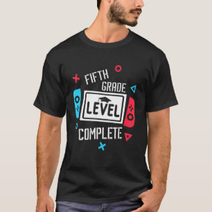 5th Grade Graduation Level Complete Video Games Bo T-Shirt