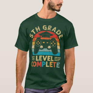 5th Grade Graduation Level Complete Video Games Ga T-Shirt