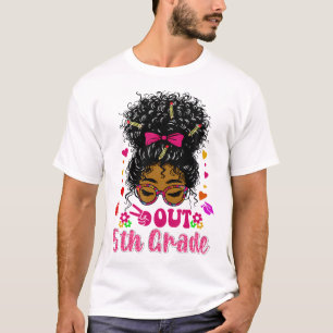 5Th Grade Graduation Shirt For Black Girls 5Th Gra