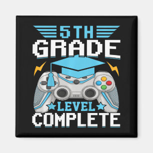 5th Grade Level Complete Gamer Cl Of 2024 Graduati Magnet