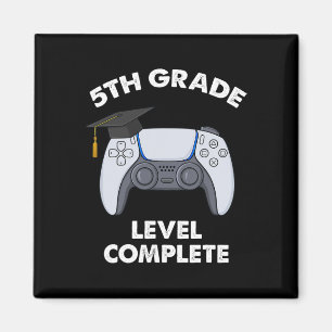 5th Grade Level Complete Graduation Gamer Boys Sch Magnet