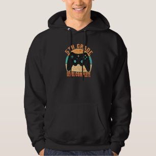 5th Grade Level Complete Is Cool 5th Grade Graduat Hoodie