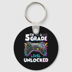 5th Grade Level Unlocked Ck To School First Day Ga Key Ring