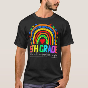 5th grade rainbow teacher team fifth grade squad g T-Shirt