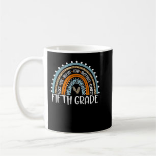5th Grade Squad Fifth Teacher Student Team Back To Coffee Mug