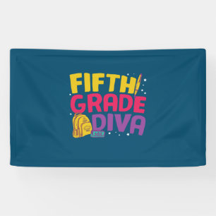 5th Grade Teacher Fifth Grade Diva Banner