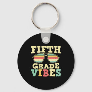 5th Grade Teacher Fifth Grade Vibes Key Ring