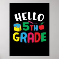 5th Grade Teacher Hello Fifth Grade
