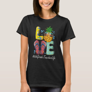 5th Grade Teacher Hello Summer Happy Last Day Scho T-Shirt