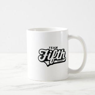 5th Grade Team School Teacher Fifth Bysebyll-style Coffee Mug