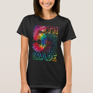 5th Grade Typography Team 5th Grade Teacher Back T T-Shirt