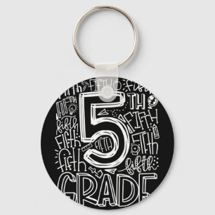 5th grade typography team fifth grade teacher back key ring