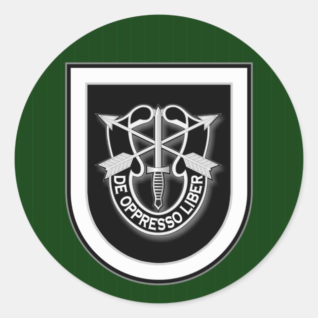 5th SFG-A 2 Classic Round Sticker (Front)