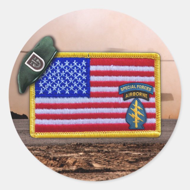 5th Special forces fort campbell veterans Sticker (Front)