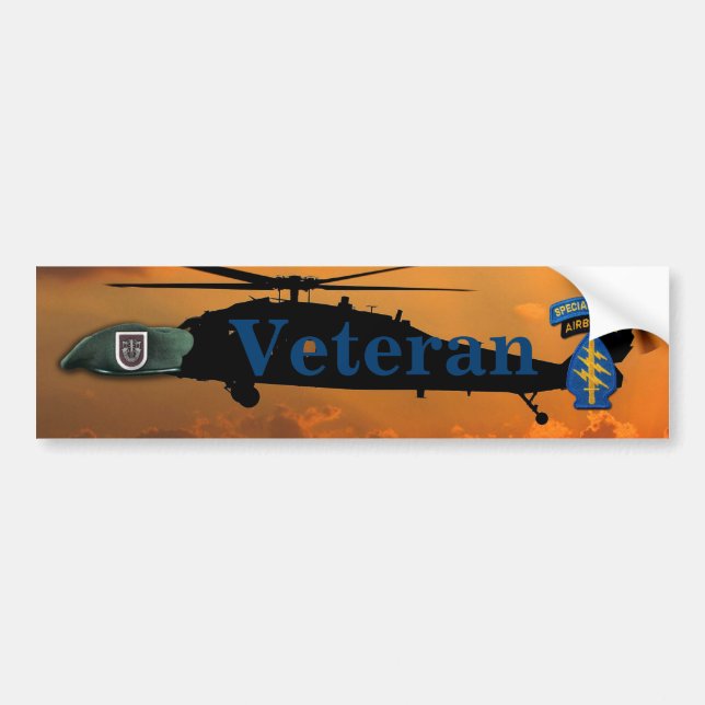 5th Special Forces Green Berets SF SFG SOF Vets Bumper Sticker (Front)
