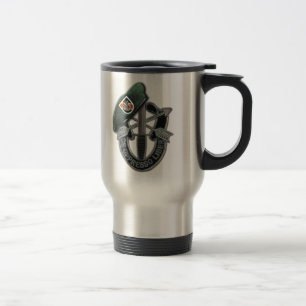 5th Special forces Green Berets SF SFG Veterans Travel Mug