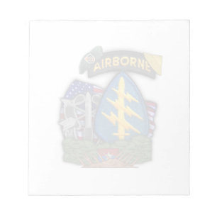 5th Special Forces green berets veterans Notepad