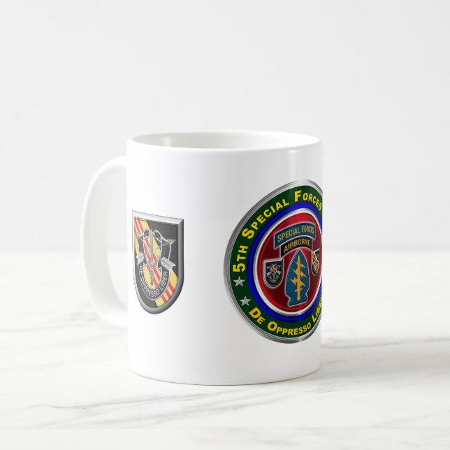 5th Special Forces Group Airborne Coffee Mug (Front Left)
