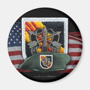 5th special forces group flash vietnam magnet vets