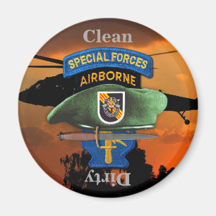 5th Special Forces Group Green Berets SFG SF Vets Magnet