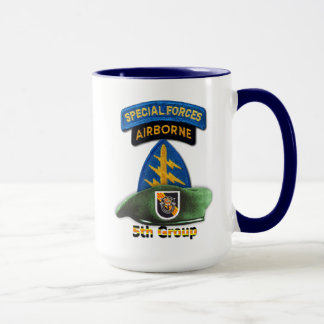 5th Special Forces Group Green Berets SFG SF Vets Mug