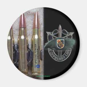 5th special forces group green berets vets Magnet