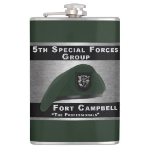 5th Special Forces Group Hip Flask