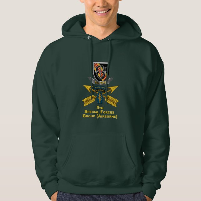 5th  Special Forces Group   Hoodie (Front)