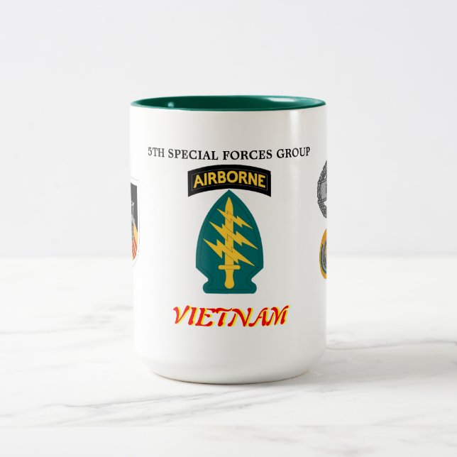 5TH SPECIAL FORCES GROUP VIETNAM MEDIC MUG (Center)