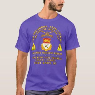 5th Squadron 15th Cavalry OSUT19DD3 1st Ar Tng Bde T-Shirt