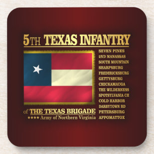5th Texas Infantry (BA2) Coaster
