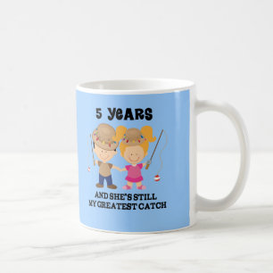 5th Wedding Anniversary Gift For Him Coffee Mug