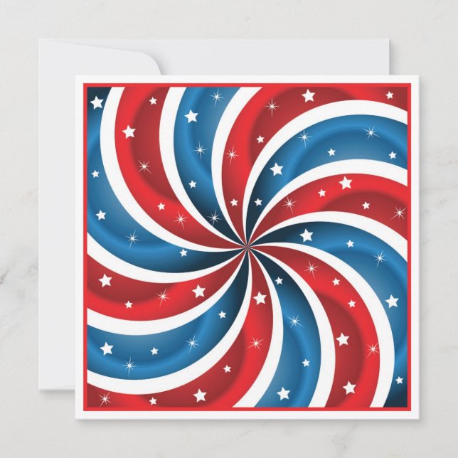 5x5 4th of July Party Invitation (Front)