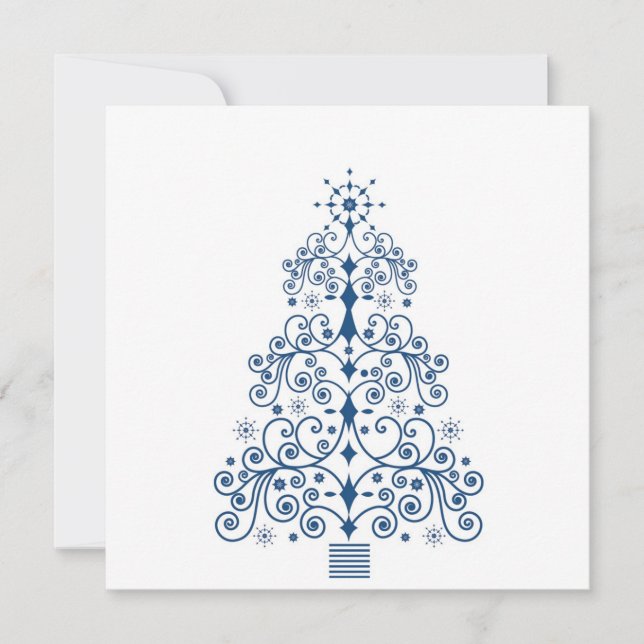 5x5 Christmas Tree Card (Front)