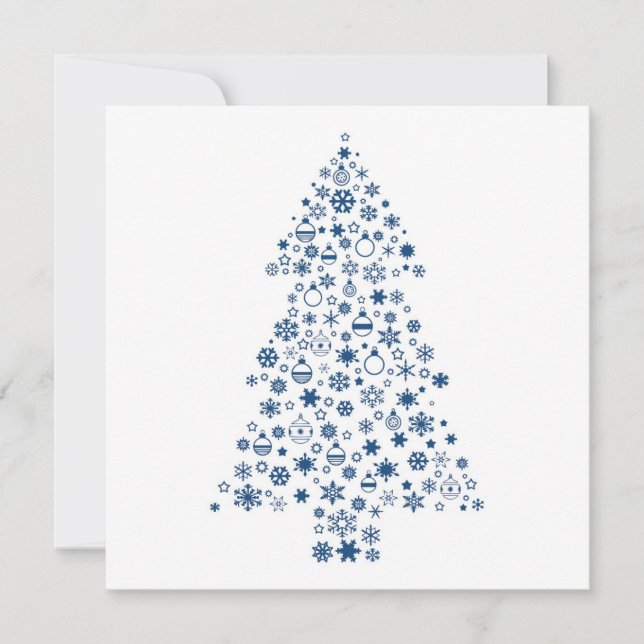 5x5 Christmas Tree Card (Front)