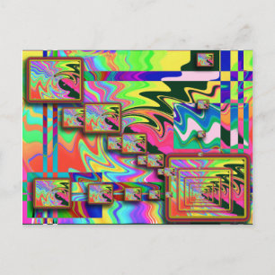 5x5 POP ART postcard