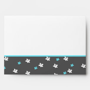 5x7 Blue Tea Arizona Flower Option 03 Envelopes