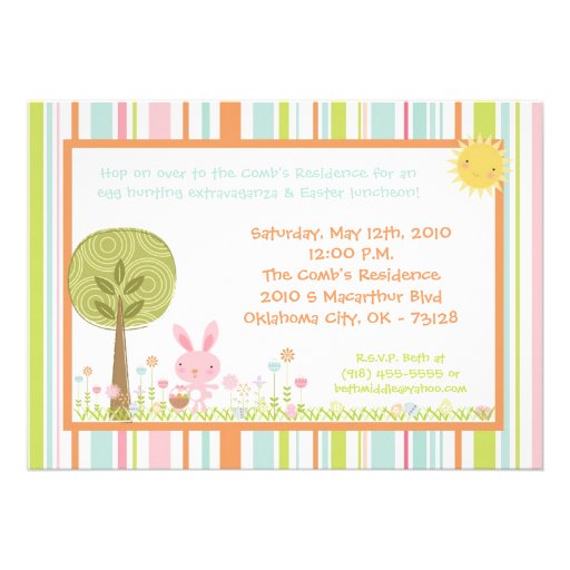 Easter Lunch Invitations 10