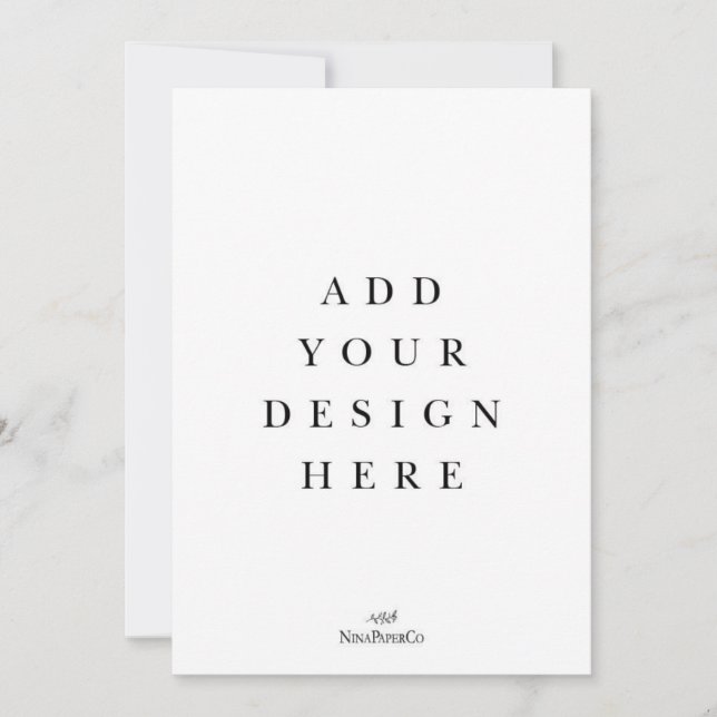 5x7 Card Printing (Front)